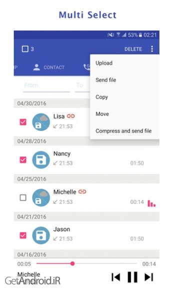 دانلود Call Manager: Record & Block Full v1.3.7 نرم افزار مدیریت تماس: ضبط و بلاک لیست اندروید
