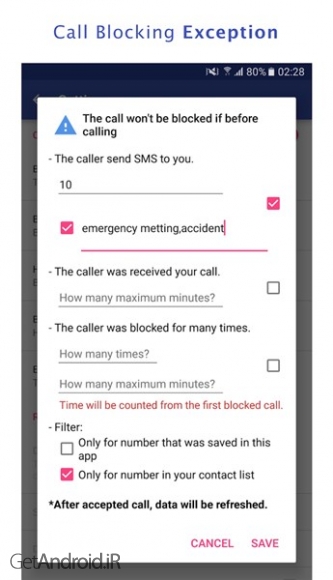 دانلود Call Manager: Record & Block Full v1.3.7 نرم افزار مدیریت تماس: ضبط و بلاک لیست اندروید