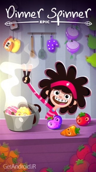 دانلود Epic Dinner Spinner 1.2.0 بازی پازلی شام حماسی اندروید