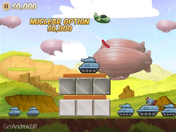 دانلود Sausage Bomber 1.1 بازی آرکید بمب انداز اندروید