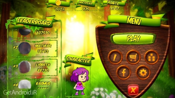 دانلود Hopstars – Endless Runner 1.3.2 – بازی دوبعدی دونده بی پایان اندروید