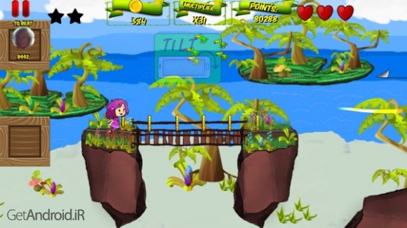 دانلود Hopstars – Endless Runner 1.3.2 – بازی دوبعدی دونده بی پایان اندروید