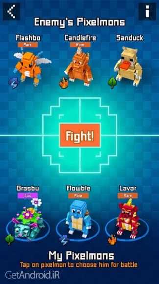 دانلود Pixelmon GO - catch them all! 1.13.129 بازی پیکسلمون گو اندروید