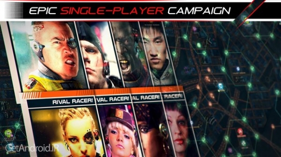 دانلود Rival Gears 1.1.5 بازی اتومبیلرانی رقابت دنده ها اندروید