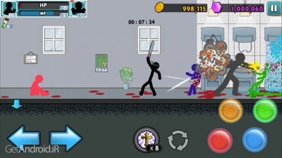 دانلود بازی Anger of Stick 5 اندروید