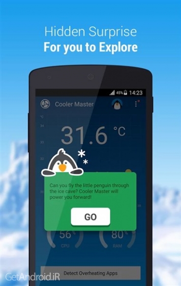 دانلود CPU Cooler Master-Phone Cooler 3.3.12 برنامه خنک کننده سی پی یو گوشی اندروید