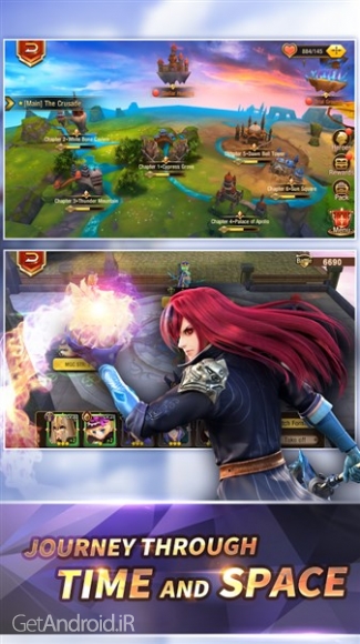 دانلود Heroes Warsong 1.6 بازی اکشن آواز جنگ قهرمانان اندروید