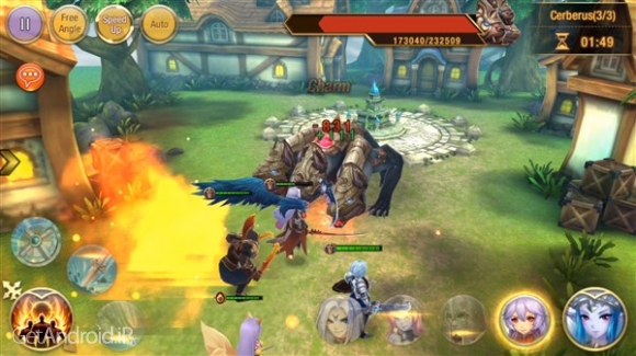 دانلود Heroes Warsong 1.6 بازی اکشن آواز جنگ قهرمانان اندروید