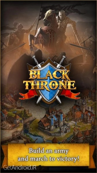 دانلود Black Throne 6.6.2 بازی استراتژیک تخت پادشاهی سیاه اندروید