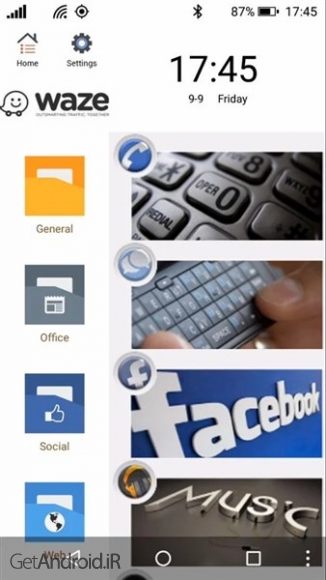 دانلود Launcher 8 WP style 3.4.4 لانچر ویندوز فون برای اندروید