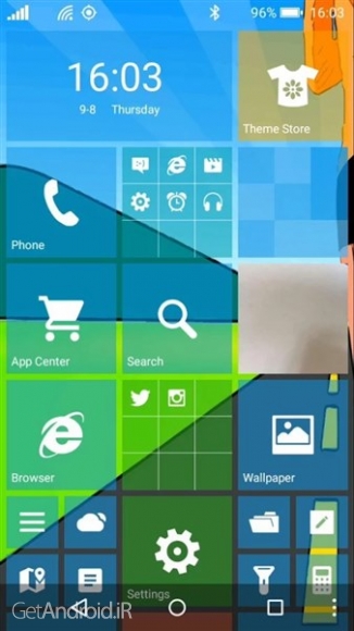 دانلود Launcher 8 WP style 3.4.4 لانچر ویندوز فون برای اندروید