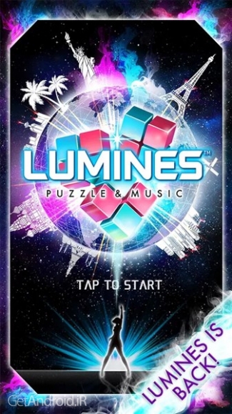 دانلود LUMINES PUZZLE AND MUSIC 2.1.0 بازی موزیکال ریتمیک برای اندروید