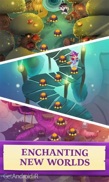 دانلود بازی Bubble Witch 3 Saga اندروید