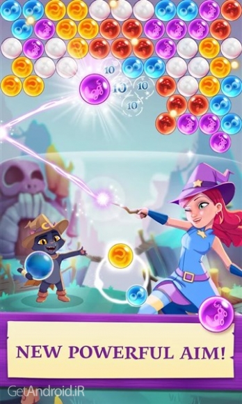 دانلود بازی Bubble Witch 3 Saga اندروید