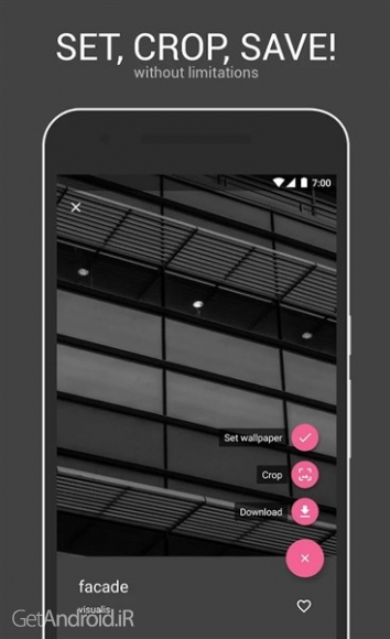 دانلود Visualis - Photo Wallpapers Premium v1.0 تصاویر پس زمینه با کیفیت بالا برای اندروید