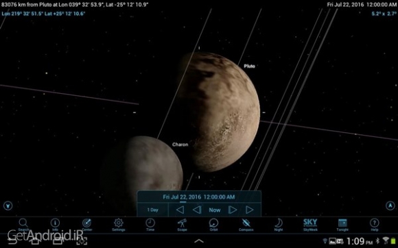 دانلود SkySafari 5 Pro v5.4.4.0 بهترین نرم افزار ستاره شناسی و نجوم اندروید