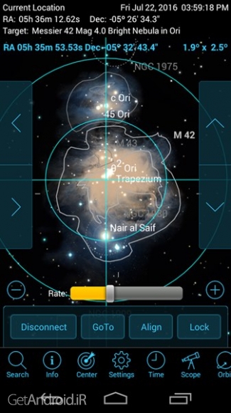 دانلود SkySafari 5 Pro v5.4.4.0 بهترین نرم افزار ستاره شناسی و نجوم اندروید