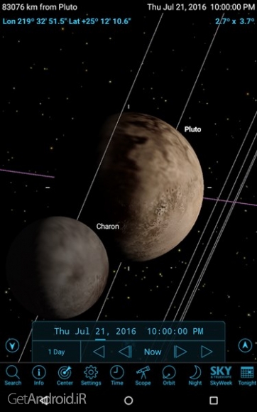 دانلود SkySafari 5 Pro v5.4.4.0 بهترین نرم افزار ستاره شناسی و نجوم اندروید