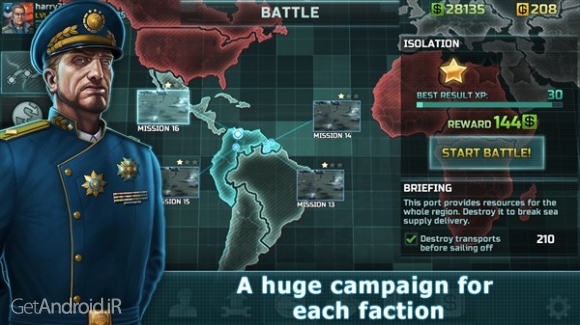 دانلود بازی Art Of War 3 Modern PvP RTS اندروید