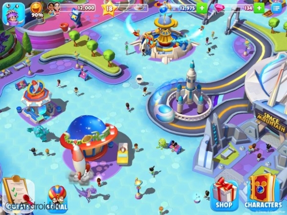 دانلود بازی Disney Magic Kingdoms اندروید