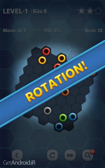 دانلود بازی Pipe Lines Hexa اندروید