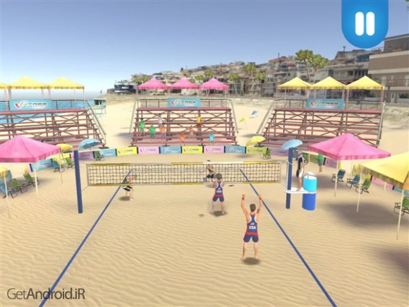 دانلود Beach Volleyball 2016 v1.2.8 بازی والیبال ساحلی 2016 اندروید