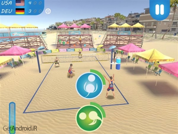 دانلود Beach Volleyball 2016 v1.2.8 بازی والیبال ساحلی 2016 اندروید
