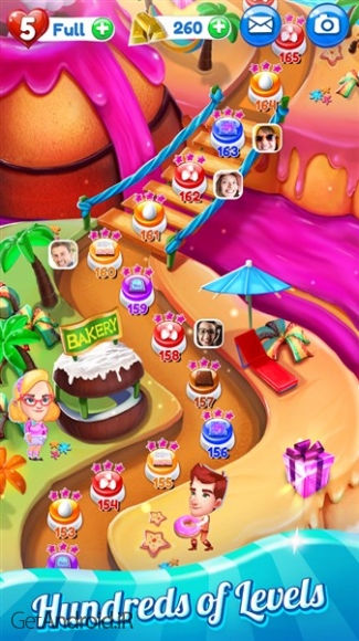 دانلود بازی Crazy Cake Swap اندروید
