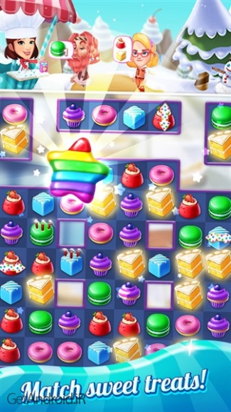 دانلود بازی Crazy Cake Swap اندروید