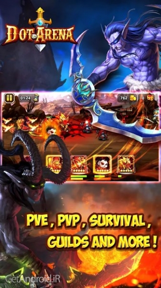 دانلود Dot Arena 5.1.0 بازی میدان نبرد اندروید