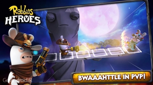 دانلود Rabbids Heroes 1.1.0 بازی خرگوش های دیوانه قهرمان اندروید