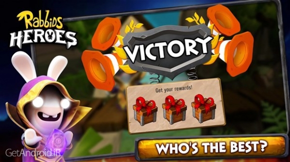 دانلود Rabbids Heroes 1.1.0 بازی خرگوش های دیوانه قهرمان اندروید