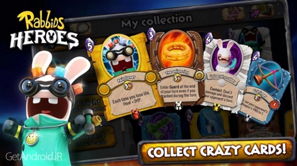 دانلود Rabbids Heroes 1.1.0 بازی خرگوش های دیوانه قهرمان اندروید