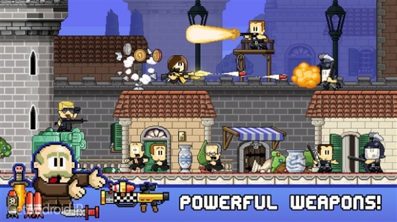 دانلود بازی Dan The Man اندروید