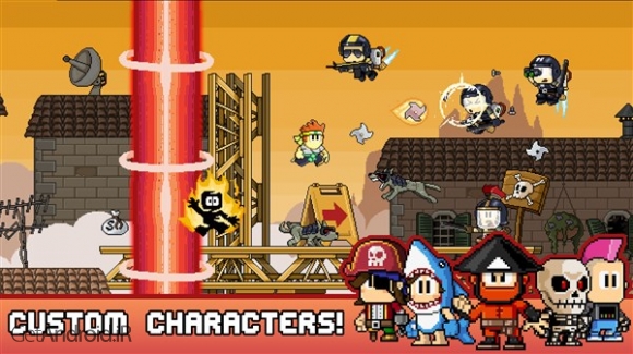 دانلود بازی Dan The Man اندروید