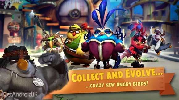 دانلود بازی Angry Birds Evolution اندروید