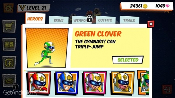 دانلود Run Run Super V 1.25 بازی دوندگی 5 قهرمان اندروید