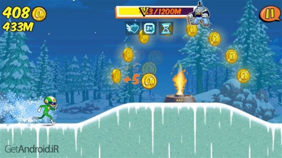 دانلود Run Run Super V 1.25 بازی دوندگی 5 قهرمان اندروید