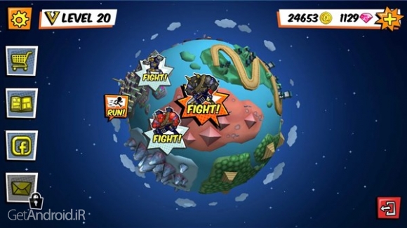 دانلود Run Run Super V 1.25 بازی دوندگی 5 قهرمان اندروید