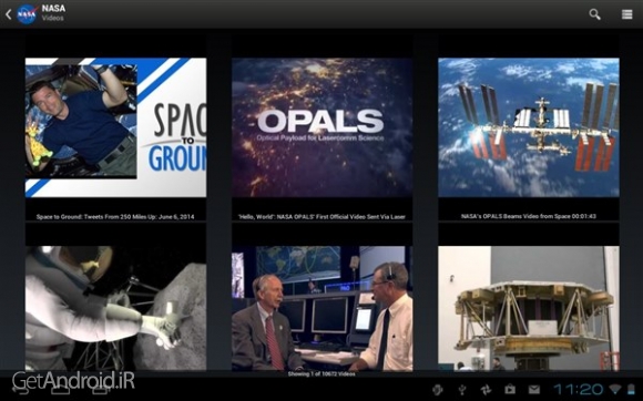 دانلود برنامه NASA اندروید