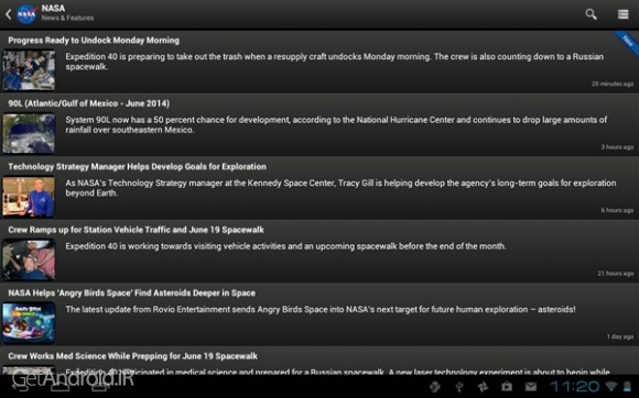 دانلود برنامه NASA اندروید