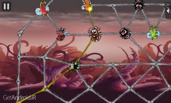 دانلود Greedy Spiders 2 v1.4.3 بازی پازلی جدید عنکبوت های حریص اندروید