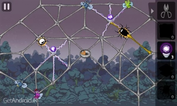دانلود Greedy Spiders 2 v1.4.3 بازی پازلی جدید عنکبوت های حریص اندروید