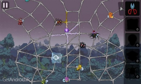 دانلود Greedy Spiders 2 v1.4.3 بازی پازلی جدید عنکبوت های حریص اندروید