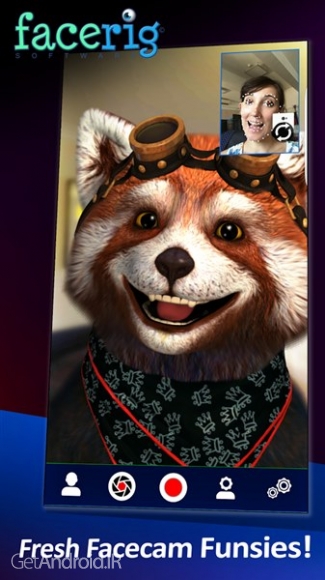 دانلود فیس ریج FaceRig v85 برنامه استفاده از شخصیت های کارتونی جذاب به جای چهره اندروید