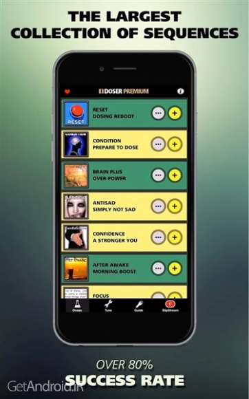 دانلود I-Doser Premium v1.5.4 برنامه هماهنگ سازی امواج مغزی اندروید