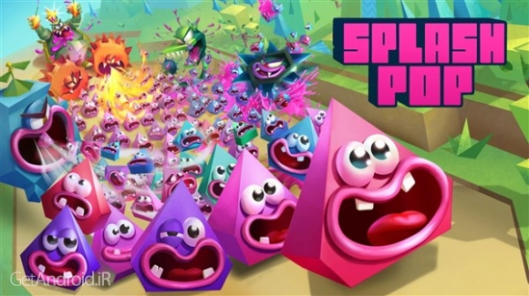 دانلود Splash Pop 1.2.1.0 بازی کژوال اسپلش پاپ اندروید