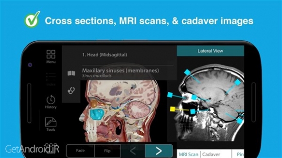 دانلود برنامه اطلس آناتومی بدن انسان اندروید