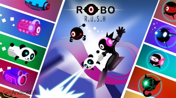 دانلود Robo Rush 1.2 بازی حمله ربات ها اندروید