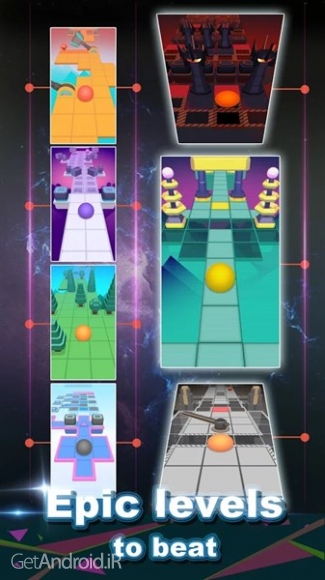 دانلود بازی Rolling Sky اندروید